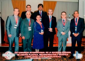 Dr. Gino Llosa - XXI Congreso Internacional de la Sociedad Peruana de Cirugía Plástica, Reconstructiva y Estética, II Curso Oficial ISAPS de Cirugía Estética
