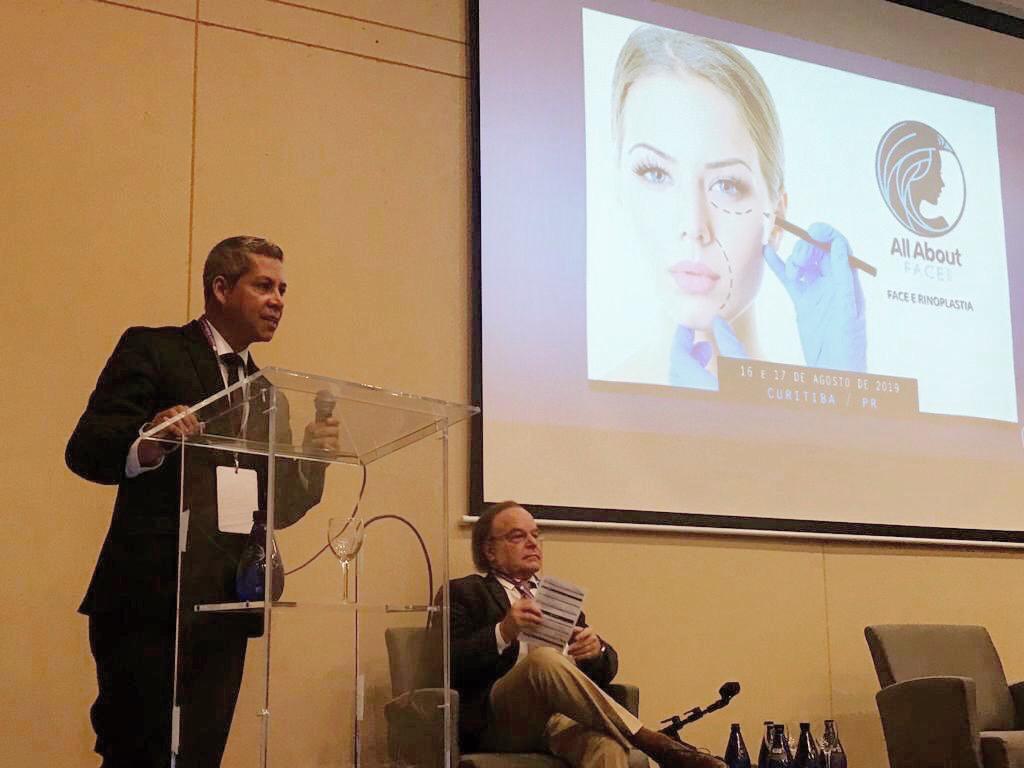 Congreso All About Face II. Organizado por la Sociedad Brasilera de Cirugía Plástica. Brasil 2019